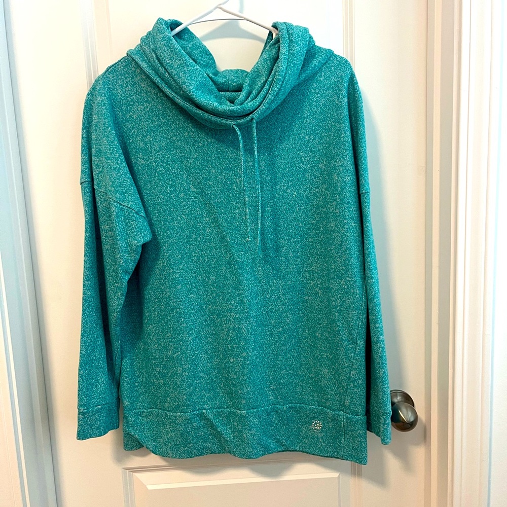 Cowl neck sweatshirt